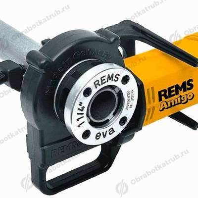 Электрический клупп REMS Amigo 2 Compact с быстросменными резьбонарезными головками